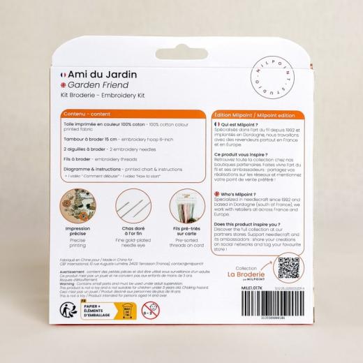 Milpoint - Garden Friend mit Stickring