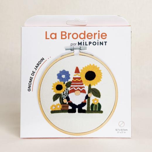 Milpoint - Garden Gnome mit Stickring