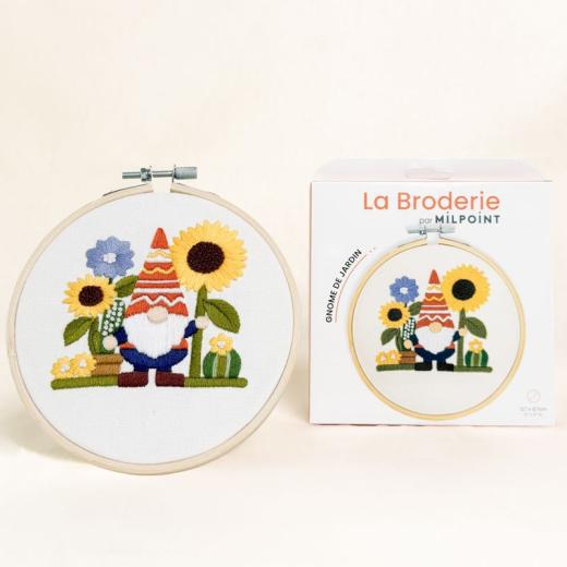 Milpoint - Garden Gnome mit Stickring