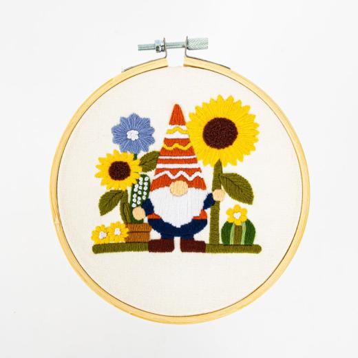 Milpoint - Garden Gnome mit Stickring