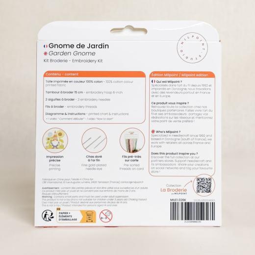 Milpoint - Garden Gnome mit Stickring