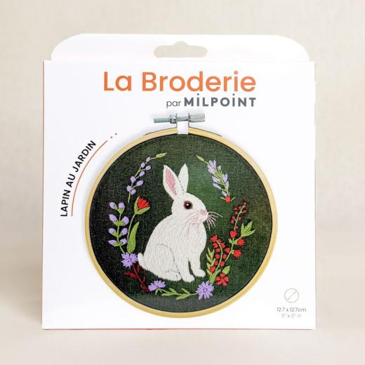 Milpoint - Garden Rabbit mit Stickring