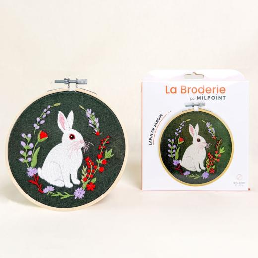 Milpoint - Garden Rabbit mit Stickring
