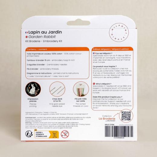 Milpoint - Garden Rabbit mit Stickring