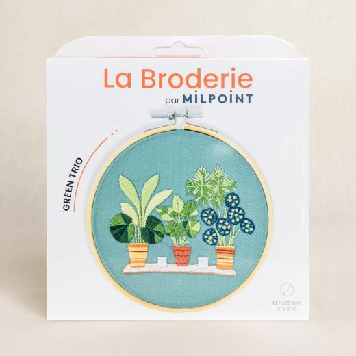 Milpoint - Green Trio mit Stickring