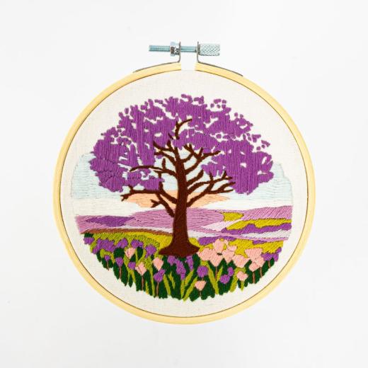 Milpoint - Jacaranda on the Plain mit Stickring