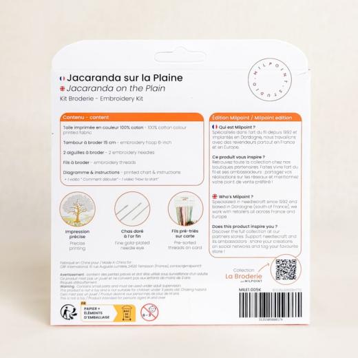 Milpoint - Jacaranda on the Plain mit Stickring
