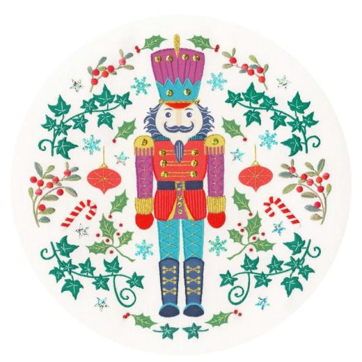 Folk Christmas - Bothy Threads Kathy Pilcher (Stickpackung)