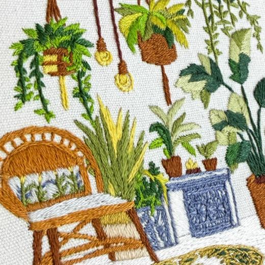 Milpoint - Little Greenhouse mit Stickring