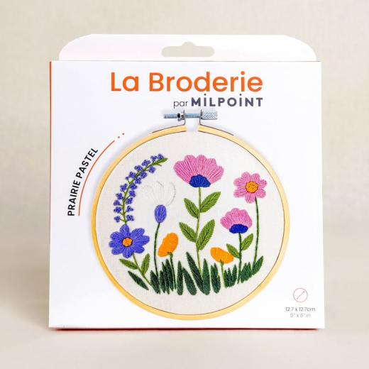 Milpoint - Pastel Meadow mit Stickring