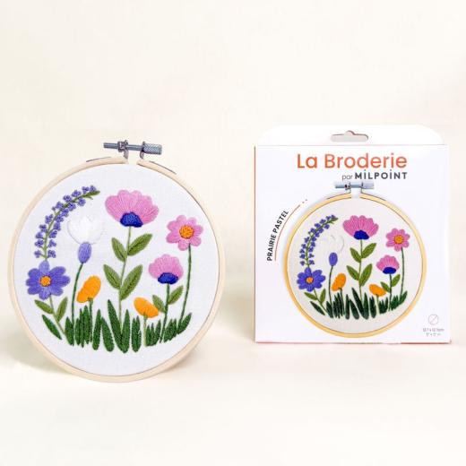 Milpoint - Pastel Meadow mit Stickring