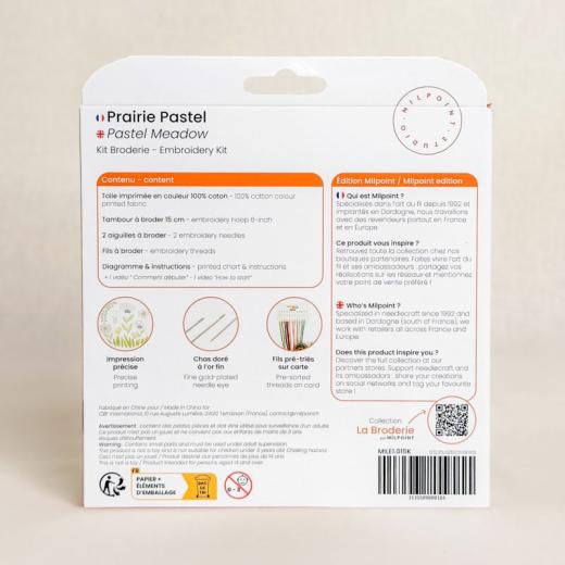 Milpoint - Pastel Meadow mit Stickring