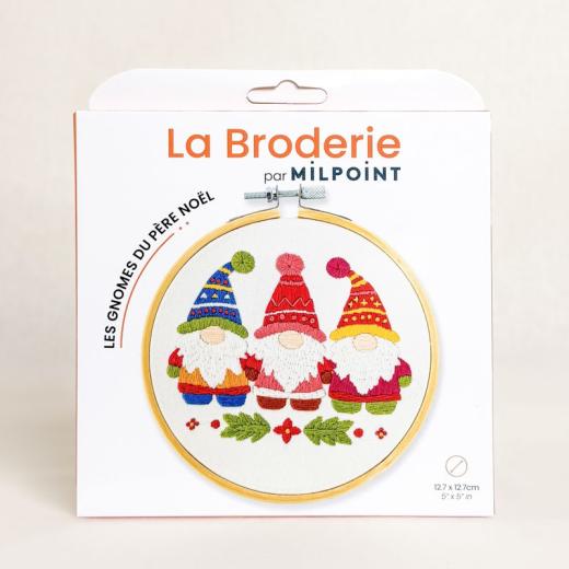 Milpoint - Santas Gnomes mit Stickring