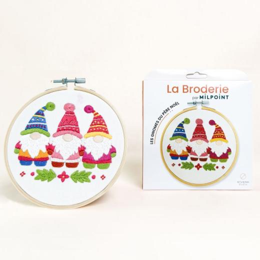 Milpoint - Santas Gnomes mit Stickring