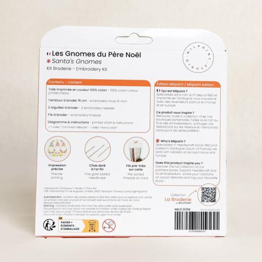 Milpoint - Santas Gnomes mit Stickring