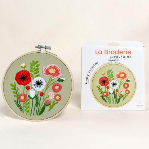 Milpoint - Wildflower Bouquet mit Stickring