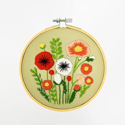 Milpoint - Wildflower Bouquet mit Stickring