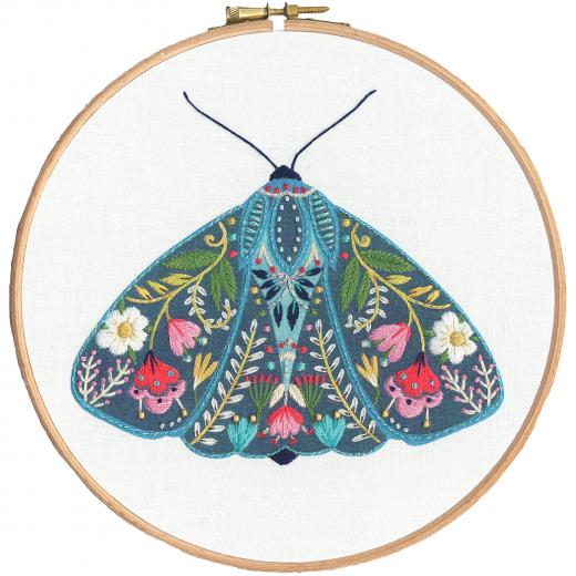 Bothy Threads Stickpackung - Pollen Embroidery - Moth