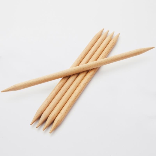 KnitPro Basix Birch Jumbo Nadelspiel 25,00 mm - 20 cm