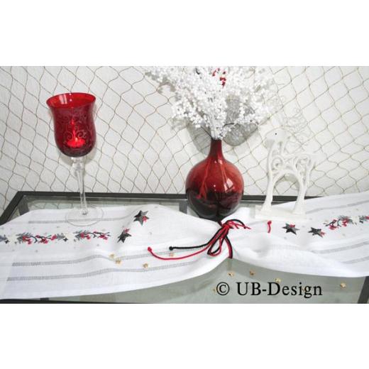 Stickvorlage UB-Design - Christmas BLACK and WHITE (Ausverkauf)