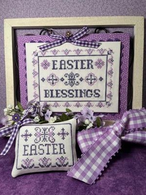 Stickvorlage Scissor Tail Designs - Easter Blessings