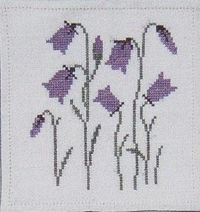 Fremme Stickpackung - Glockenblumen