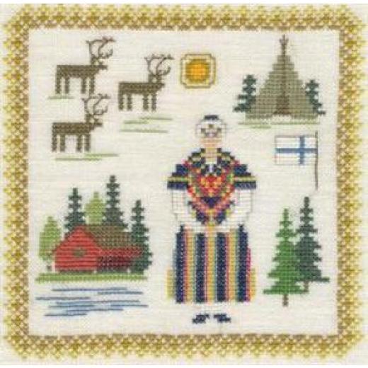 Finnland - Haandarbejdets Fremme Stickpackung