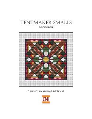 Stickvorlage CM Designs - Tentmaker Smalls - December