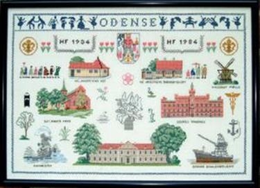 Haandarbejdets Fremme - Mustertuch Odense