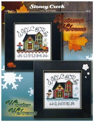 Stickvorlage Stoney Creek Collection - Autumn Welcome