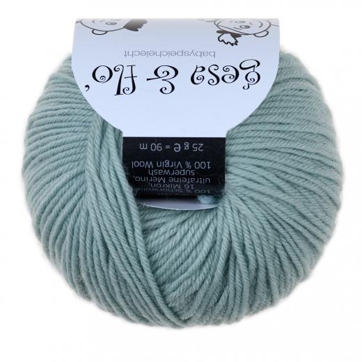Gesa und Flo Babywolle Atelier Zitron - 29 frostgrün