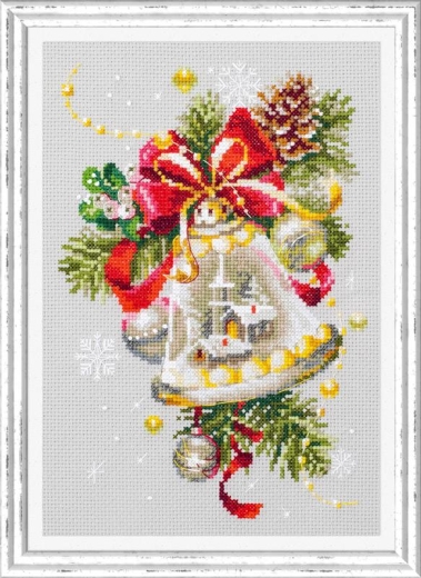 Magic Needle - Stickbild Christmas Bell