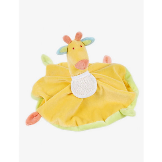 DMC Kuscheltier gelbe Giraffe mit Stickanleitung