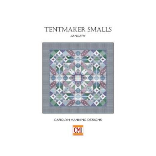 Stickvorlage CM Designs - Tentmaker Smalls - January