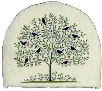 Haandarbejdets Fremme - Kaffeewärmer Vogelbaum