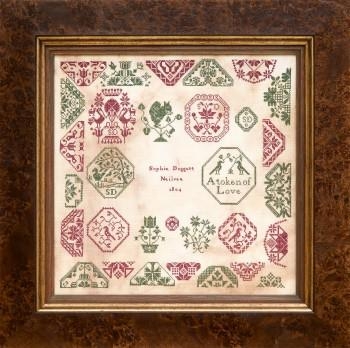 Hands Across The Sea Samplers - Sophia Doggett 1804