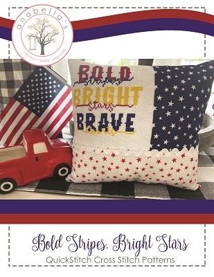 Bold Stripes, Bright Stars, Brave Hearts - Anabellas (Stickvorlage)