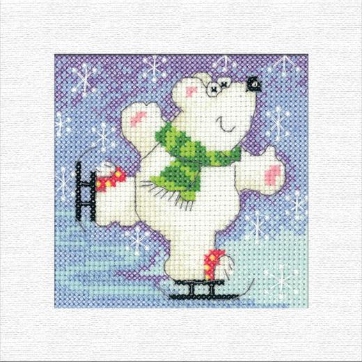 Heritage Crafts - Polar Bear (Stickpackung)