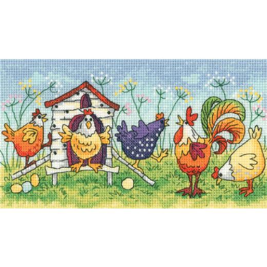 Heritage Crafts - Happy Hens