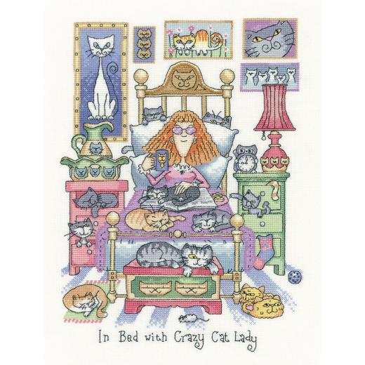 Heritage Crafts - In Bed With Crazy Cat Lady