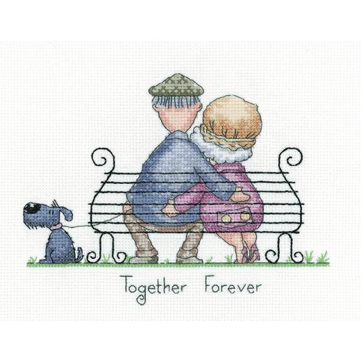 Heritage Crafts Stickpackung - Together Forever