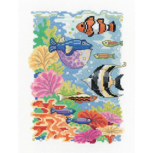 Heritage Crafts Stickpackung - Tropical Fish