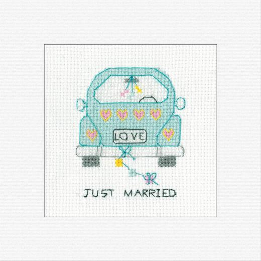 Heritage Crafts - Just Married (Stickpackung)
