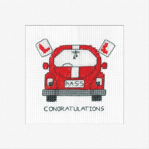 Heritage Crafts - Passepartoutkarte Driving Test