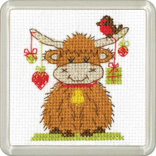 Heritage Crafts - Untersetzer Highland Heart