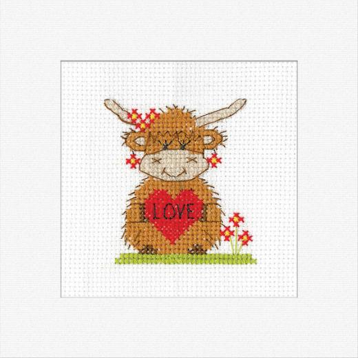 Heritage Crafts - Highland Love (Stickpackung)