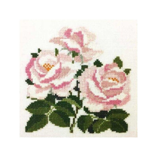 Fremme Stickpackung - Rosen New Dawn