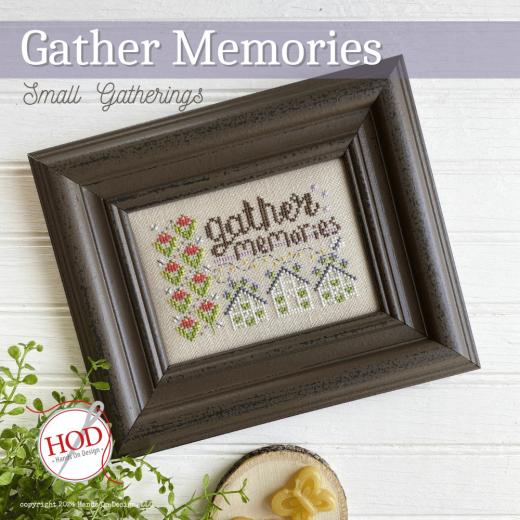 Stickvorlage Hands On Design - Gather Memories