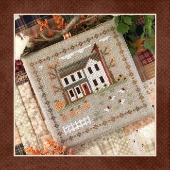 Stickvorlage Little House Needleworks - Fall On The Farm 2 Old Farmhouse