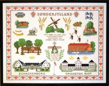 Haandarbejdets Fremme - Mustertuch Süd-Jütland